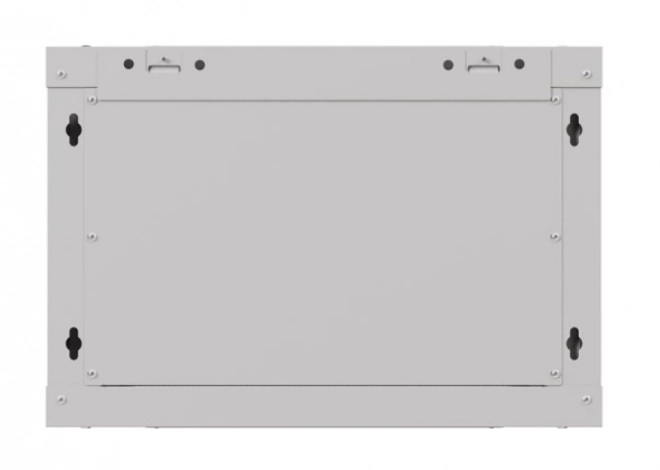 Lanberg 6U 540x350 szürke rack szekrény üvegajtós