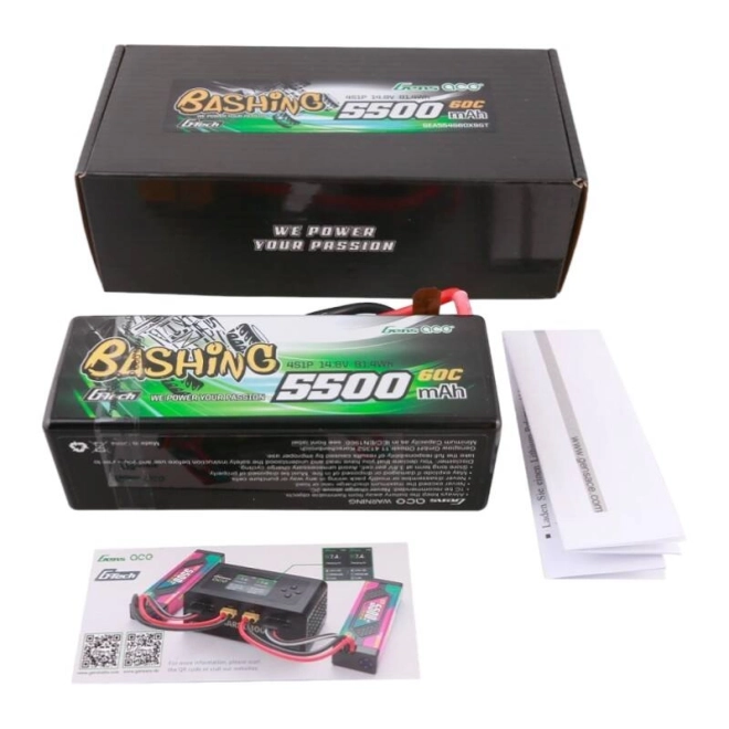 Gens Ace G-Tech 5500mAh 4S Lipo akkumulátor RC autókhoz