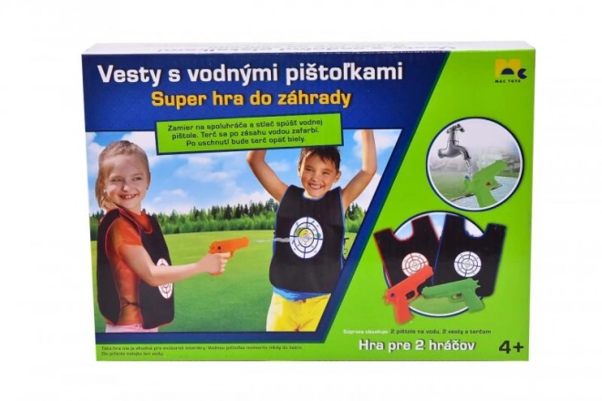 Mac Toys vízi pisztoly készlet mellénnyel