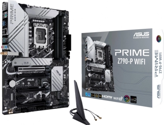 Asus Prime Z790-P WiFi – ATX alaplap LGA 1700, DDR5, HDMI/DP