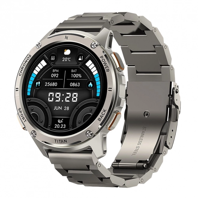 Maxcom Titan okosóra Chronos Ezüst