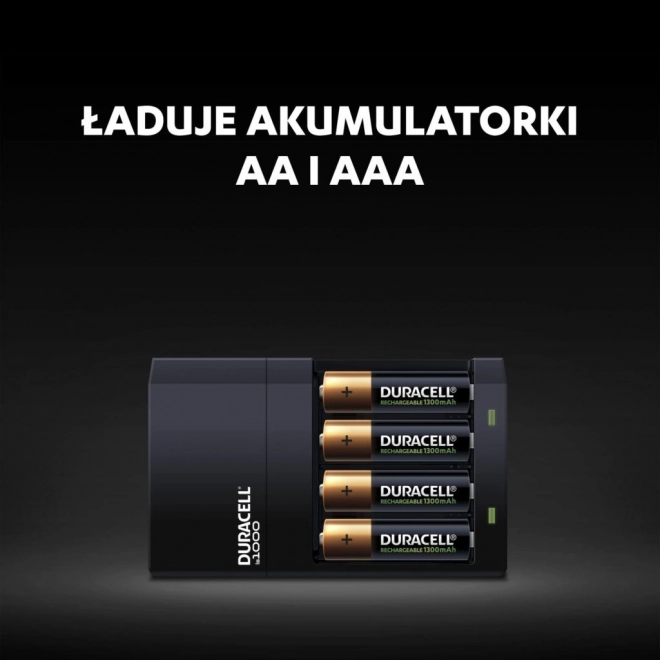 Duracell gyors töltő és akkumulátor készlet