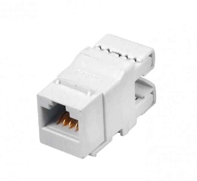 Keystone aljzat RJ45 kat.6 UTP