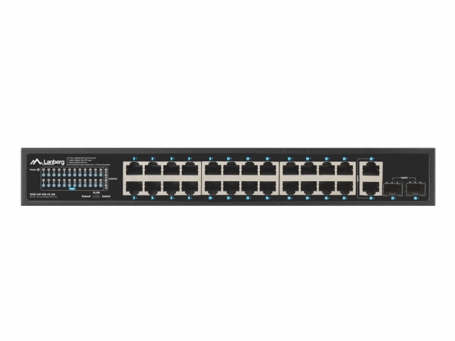 Lanberg 360W PoE+ rack switch 28 porttal