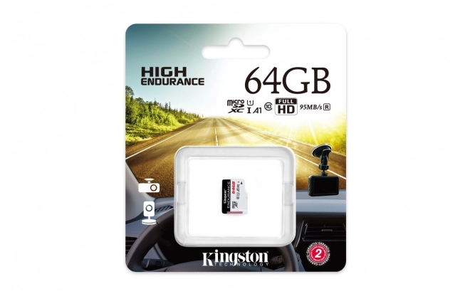 Kingston 64 GB MicroSD Memóriakártya