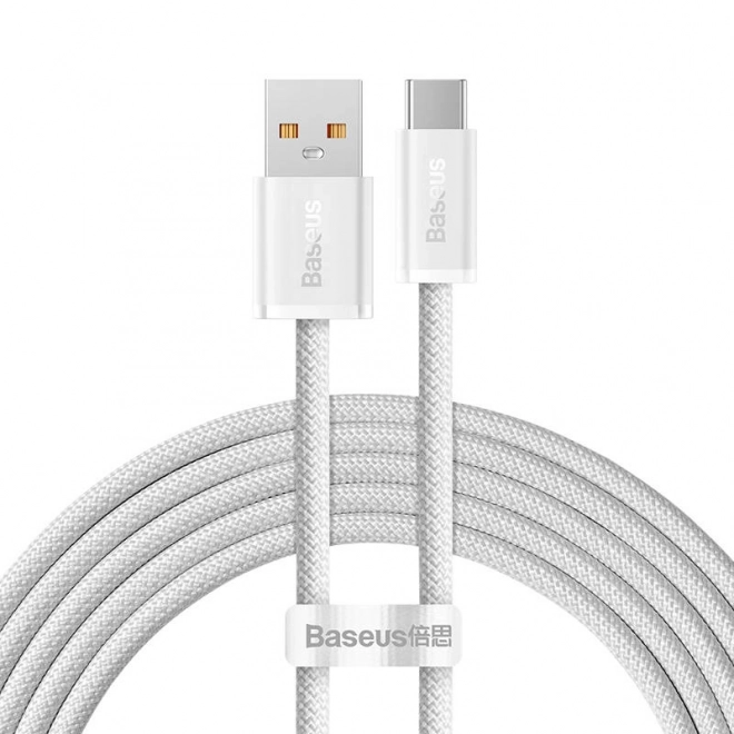 Baseus 100W USB-C kábel, 2m, fehér