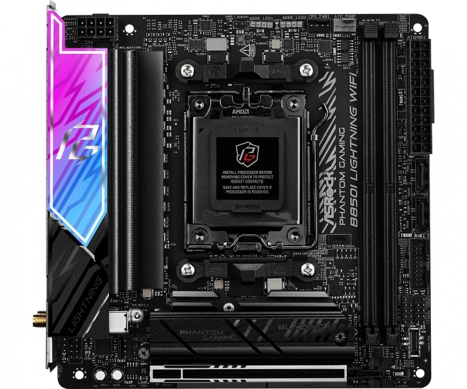 Lightning Wifi AM5 alaplap DDR5 ITX