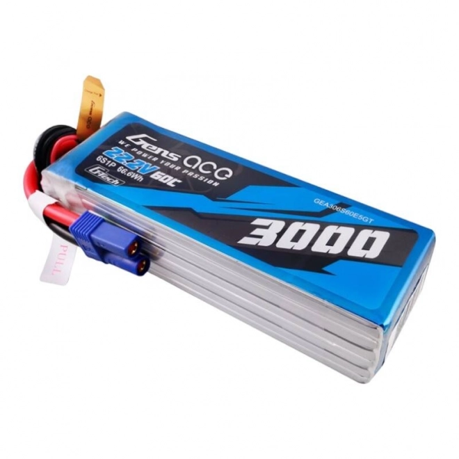 Profeszionális RC akkumulátor 3000mAh 22,2V 60C