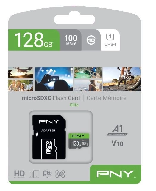 PNY Elite MicroSDXC 128GB memória kártya