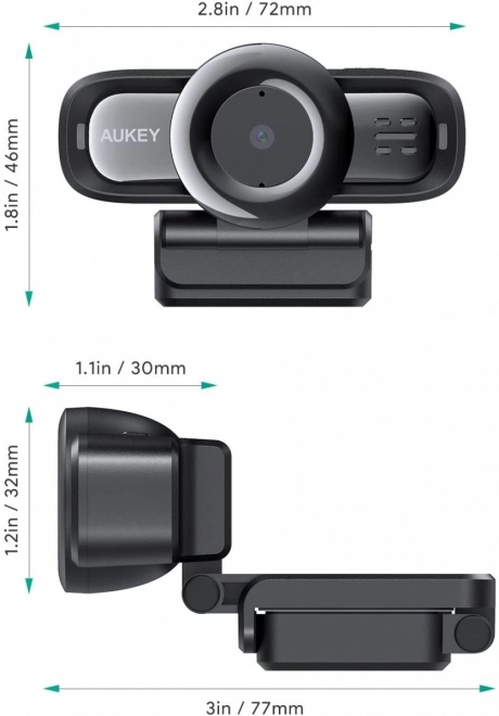 Aukey internetes kamera autofókusszal