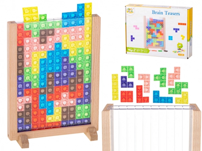 álló logikai tetris kirakós játék