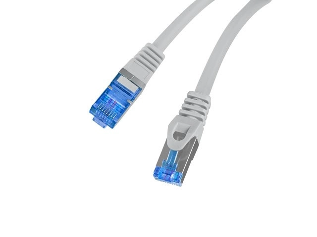 Szürke LSZH S/FTP CCA Patchkord 0.25m