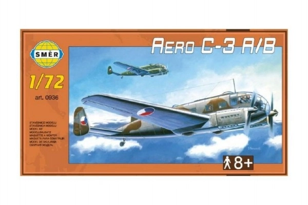 Aero C-3 A/B repülőgépmodell 1:72 méretarányban