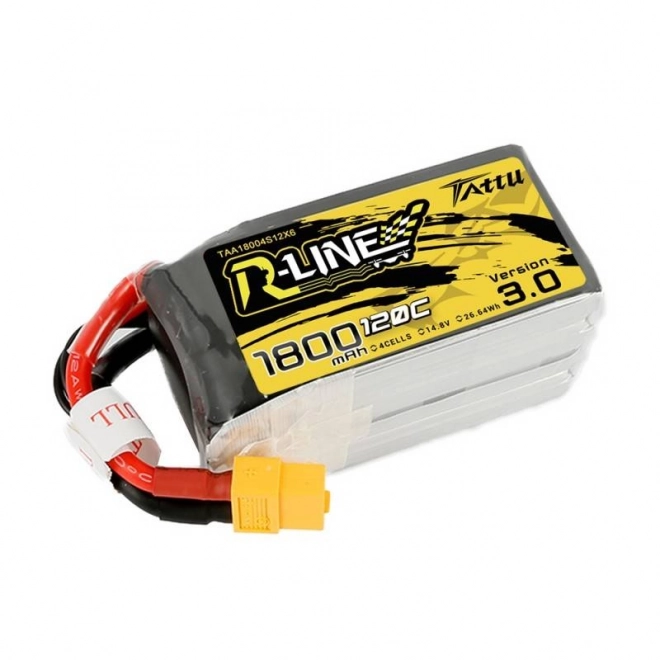 Tattu r-line drón akkumulátor 1800mAh 14,8V 120C