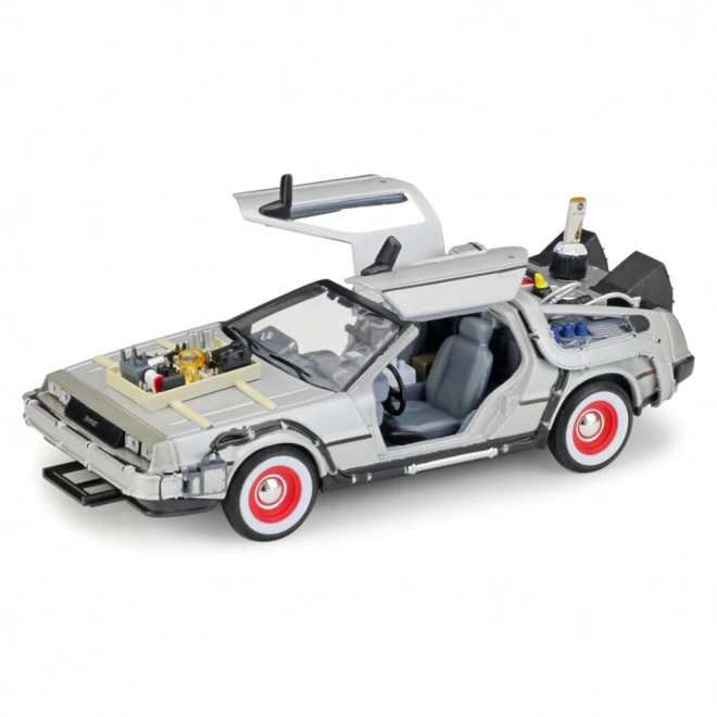 DeLorean vissza a jövőbe III kisautó 1:24 méretarányban