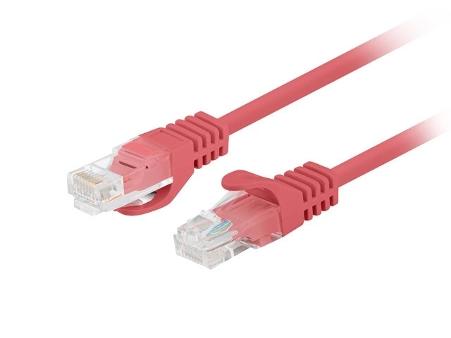 Cat6 UTP patchkábel 0.5M piros 10-es csomag