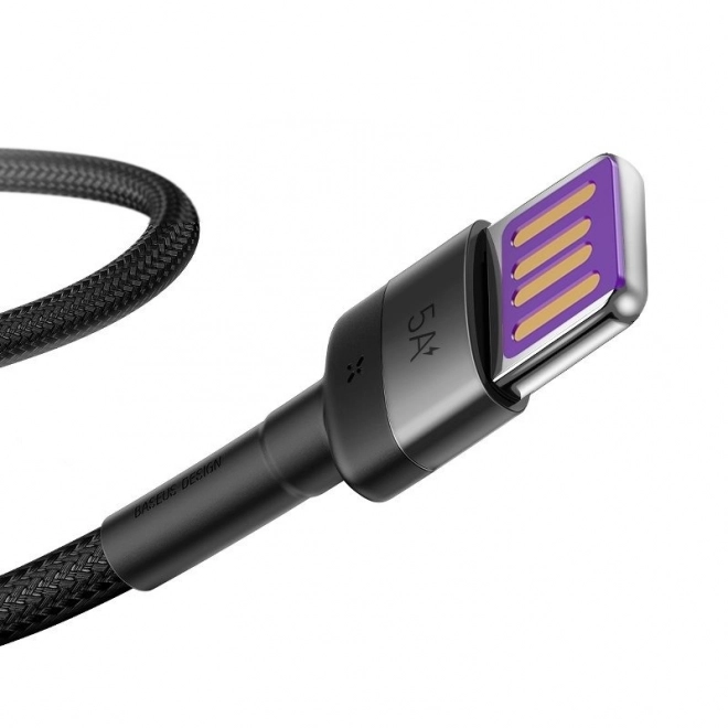 Baseus Cafule gyors töltő USB-C kábel Huawei SuperCharge kompatibilitással