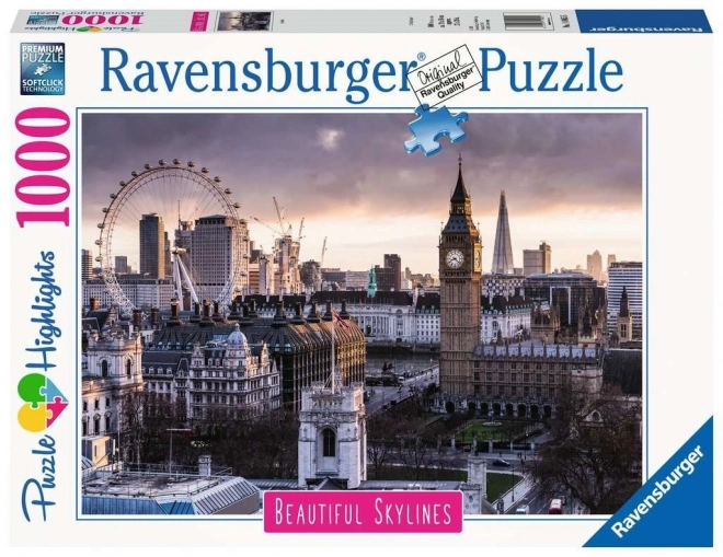 Londoni Ravensburger puzzle 1000 darabos