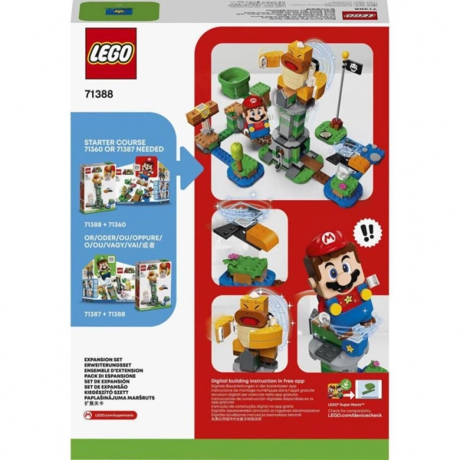 LEGO Super Mario boss sumo testvér és omladozó torony bővítő szett