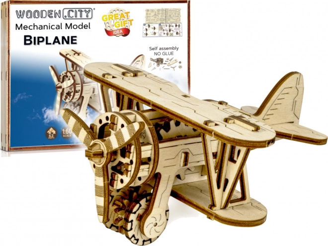 Fa 3D puzzle kétfedelű