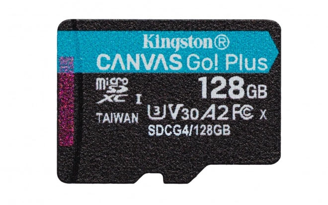MicroSD kártya 128GB Canvas Go! Plus adapterrel