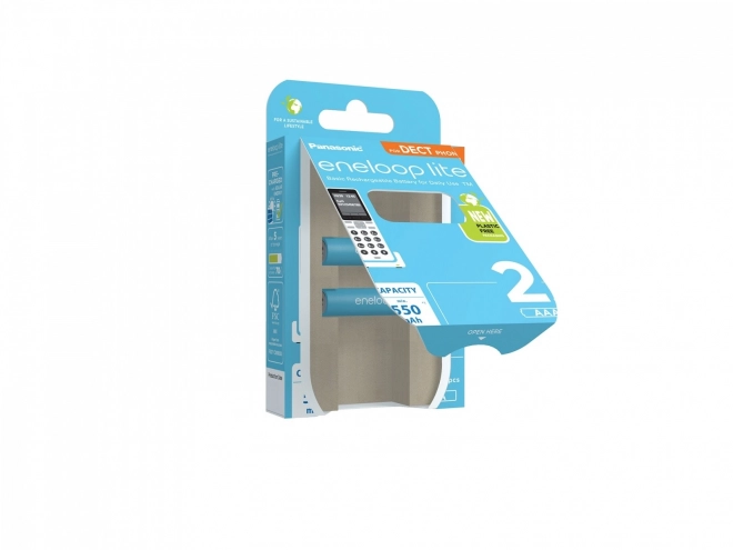 Eneloop lite újratölthető elem AAA 550 mAh 2 darab DECT