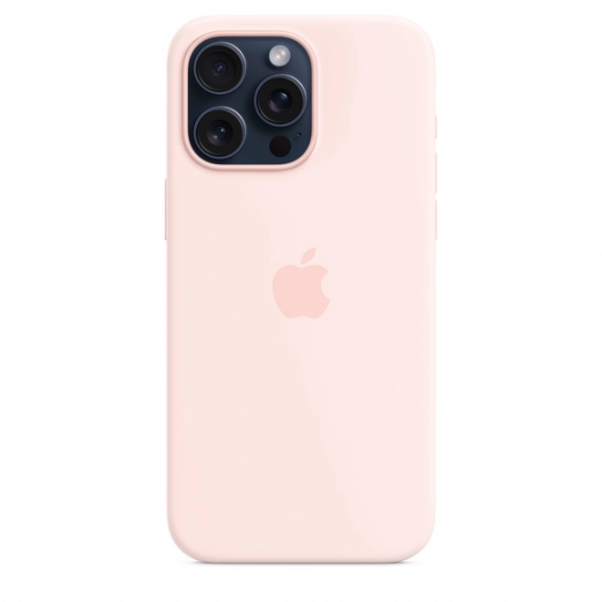 Szikonszilikon tok MagSafe-fel az iPhone 15 Pro Maxhoz - Világos rózsaszín