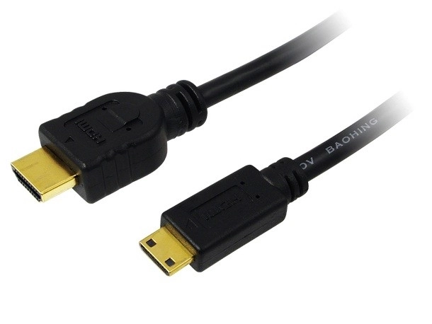 Pozłacott HDMI - mini HDMI kábel 1,5 m