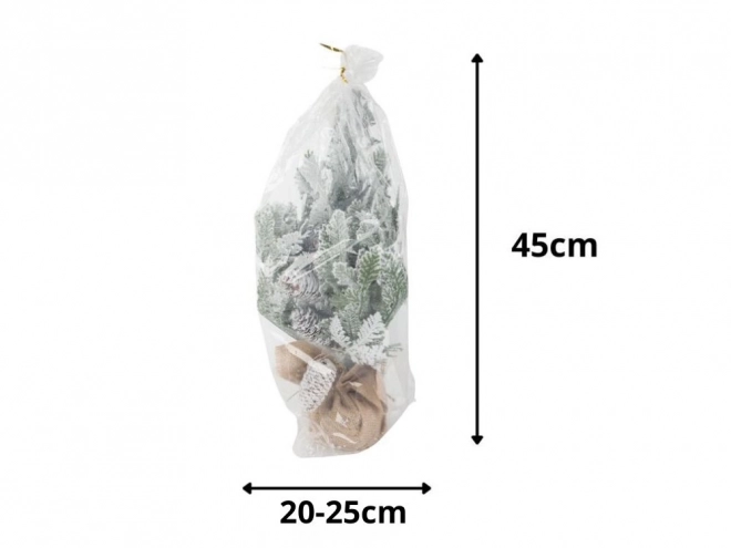 Havas mesterséges karácsonyfa 45cm