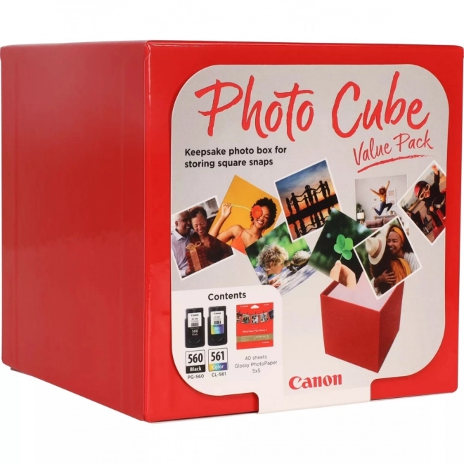 Photo Cube ajándékcsomag CANON PG-560/CL-561
