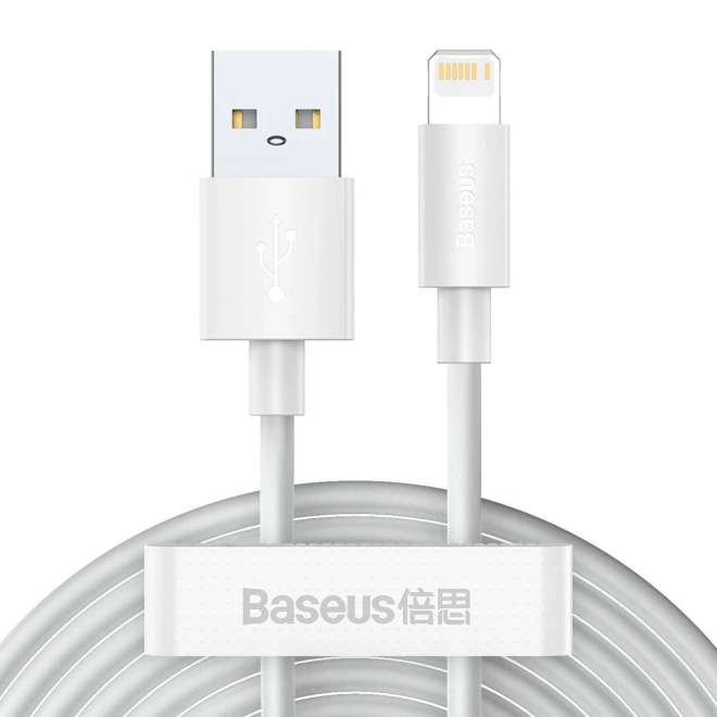 Baseus simple wisdom adatkábel készlet usb - lightning csatlakozással