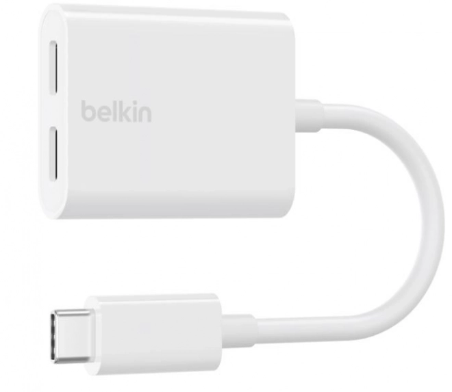 Dual USB-C Audio- és Töltőadapter