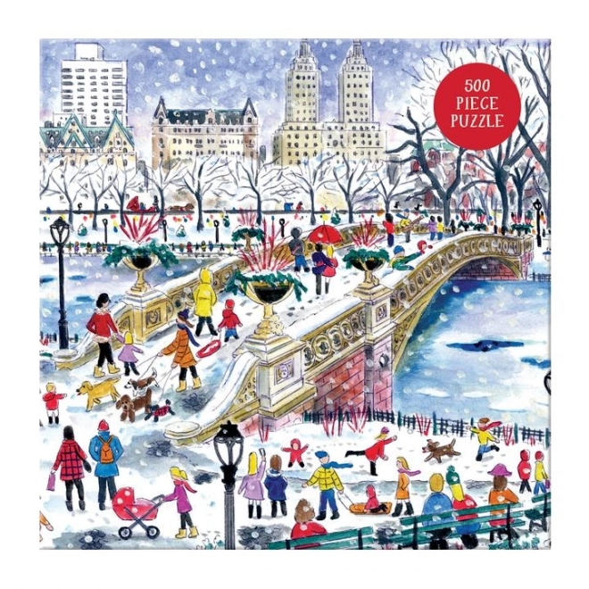 Galison Central Park Bow Bridge puzzle 500 darabos