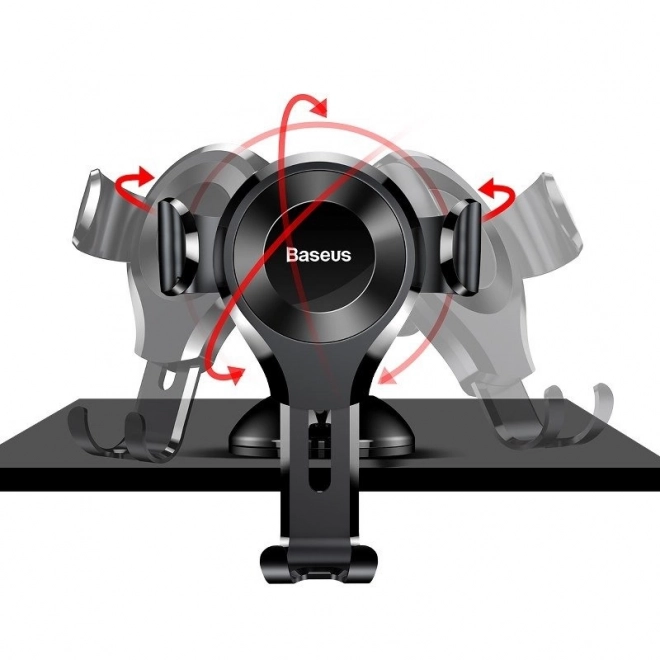 Baseus Osculum gravitációs telefontartó (fekete)