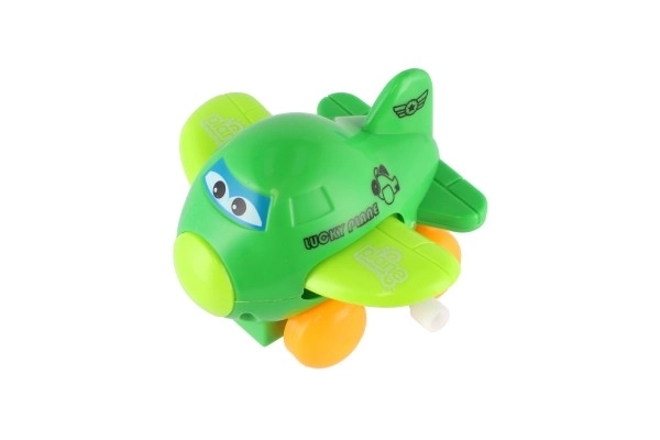 Repülőgép szemekkel, szárnycsapkodó mechanizmussal