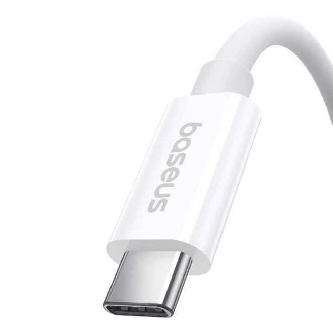 Hálózati töltő Baseus Superior 2 240W USB-C kábel fehér