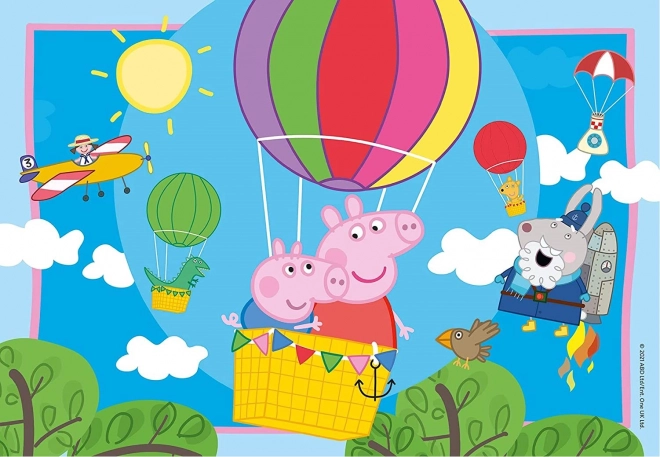 Peppa malac: Peppa kalandjai puzzle