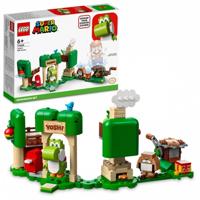 Lego Super Mario Yoshi ajándékháza készlet