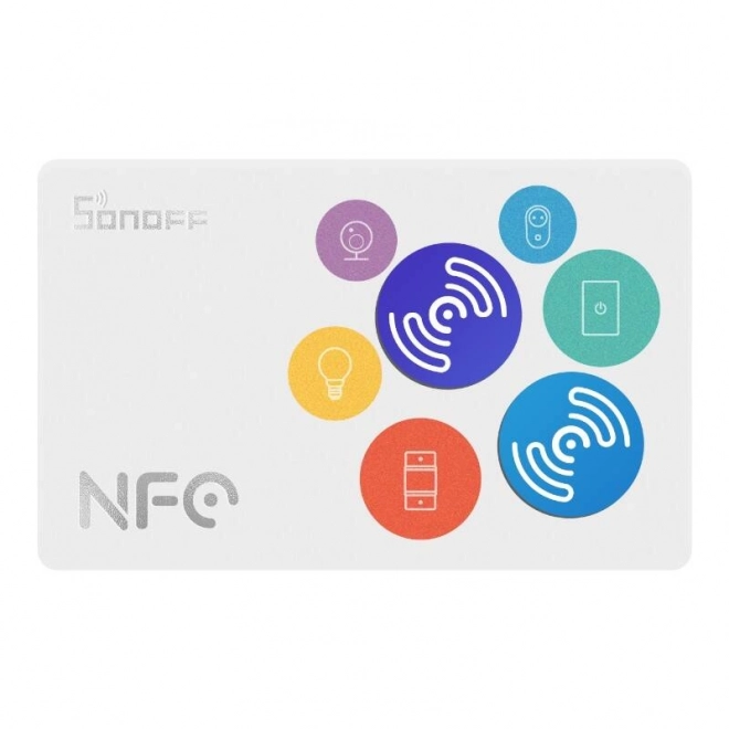 Intelligens Sonoff NFC címke