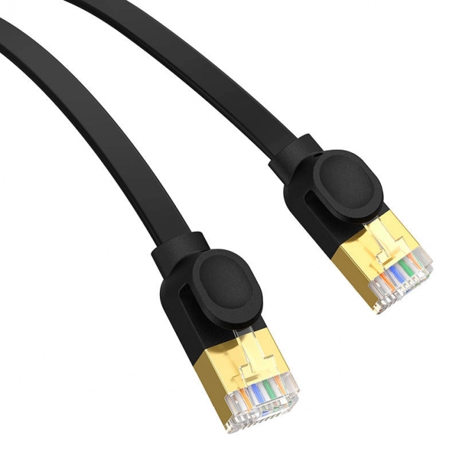 Baseus Ethernet kábel RJ45 Cat 7, fekete, 2m