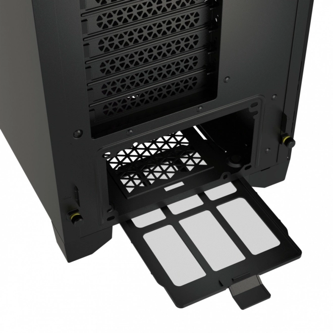 Corsair 3000D RGB airflow fekete edzett üveg középtorony ház