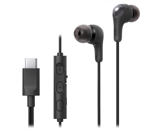 Vezetékes USB-C fülhallgató távirányítóval