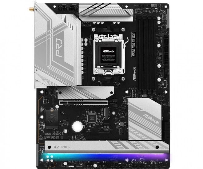B850 pro RS WiFi alaplap 4 DDR5 ATX csatlakozással