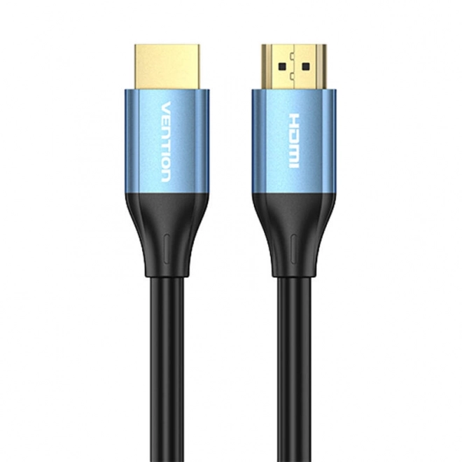 Vékony kék HDMI kábel Vention 4K felbontással 5 méter