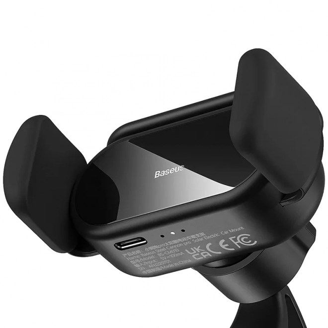 Baseus Steel Cannon Pro napelemes autós telefontartó