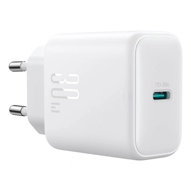 Gyors töltő adapter USB-C kábellel – 30W fehér