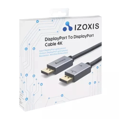 4K 60Hz DisplayPort kábel - IZOXIS