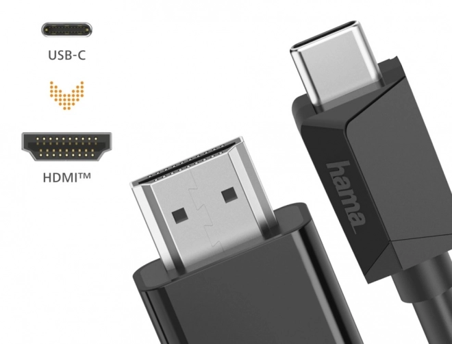 USB-C HDMI kábel 4K 3 méter Hama