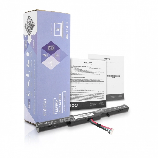 akkumulátor Asus A550E, K550E 2200 mAh (33 Wh) 14.4 - 14.8 V