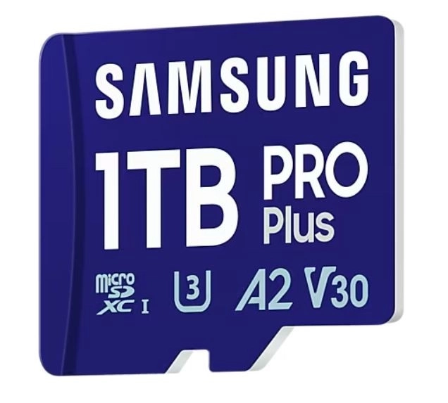 1TB Samsung PRO Plus microSD kártya adapterrel